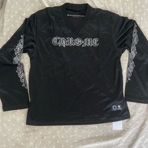 Chrome Hearts Mesh Longsleeve Black Jersey